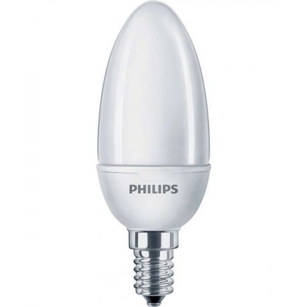 CFL Bulb Softone E14 5W B38 2700K 650lm FR image 1