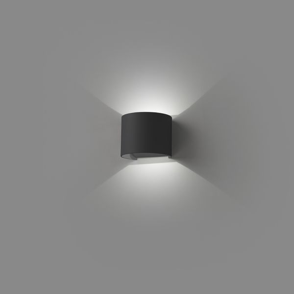 SUNSET DARK GREY WALL LAMP CREE LED 2x3W 3000K image 2