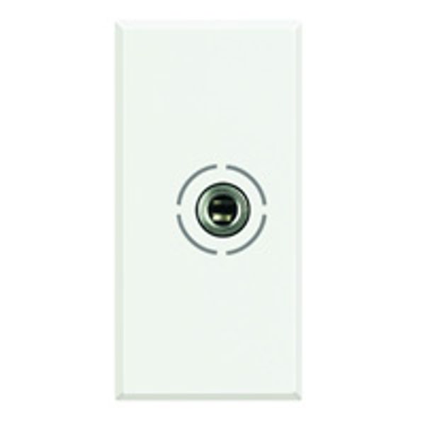 Jack 3.5 audio socket Axolute white image 1