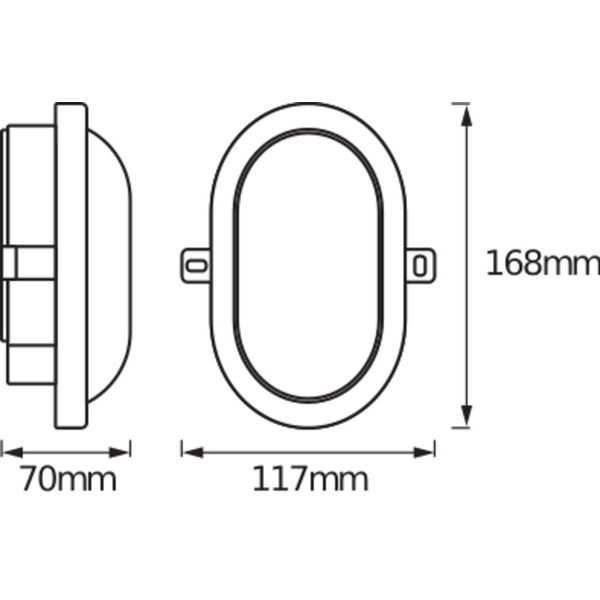 LED BULKHEAD 6W 4000K White image 4