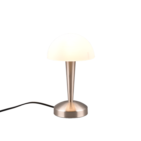 Canaria table lamp E14 (incl.) brushed steel image 1