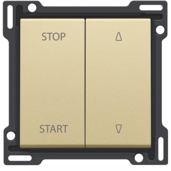 Finishing set for electrically separated roll-down shutter switch, gol image 1