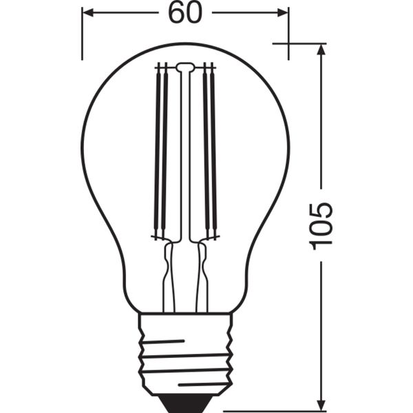 SMART+ WiFi Filament Classic Dimmable 60 5,5W E27 image 8