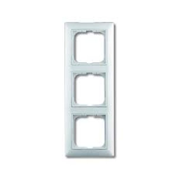 2513-94-507 Cover Frame 3gang(s) alpine white - Basic55 image 1