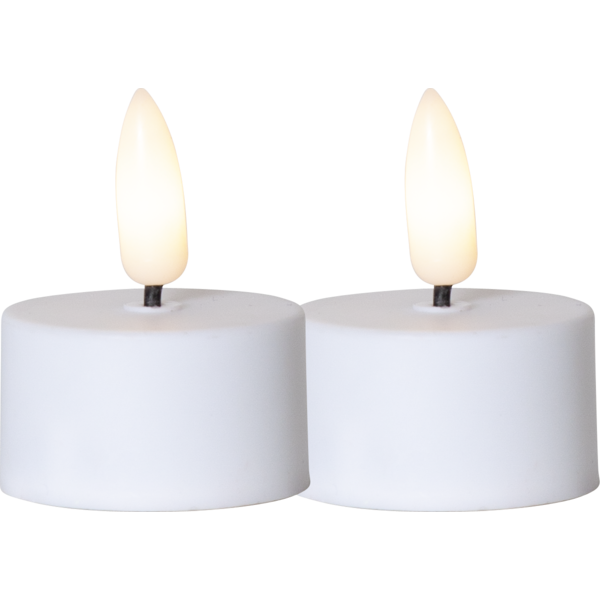 LED Tealight 2 Pack Flamme image 1