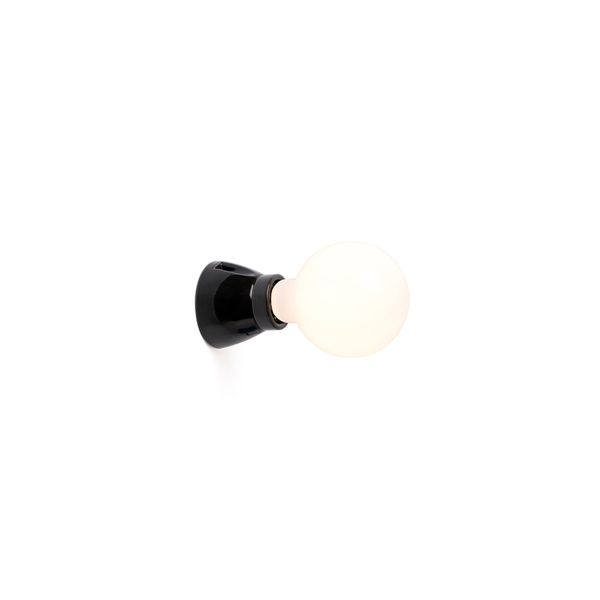 KERA WALL LAMP BLACK 1L E27 image 2