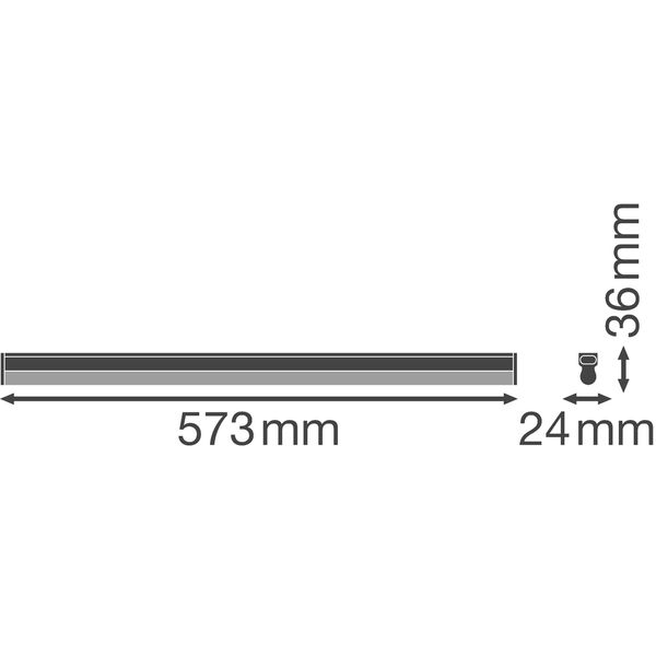 LINEAR COMPACT HIGH OUTPUT 600 10 W 4000 K image 4