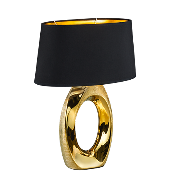 Taba table lamp 52 cm E27 gold/black image 1