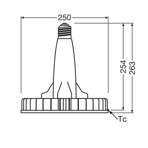 HID LED Highbay Universal P 14000 LM 105W 840 E40 image 3