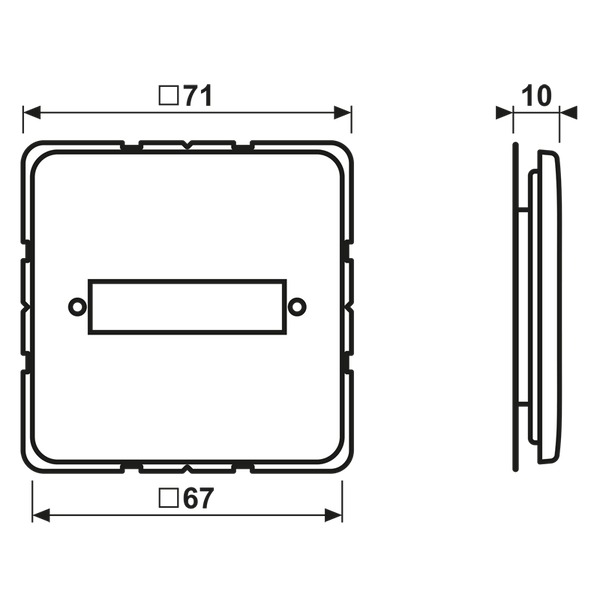 Centre plate for subminiature D-socket CD594-1WW image 8