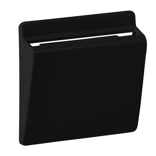 Cover plate Valena Allure - keycard switch - black image 1