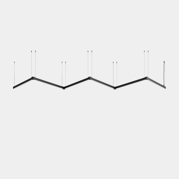 Lineal lighting system Apex "WW" Pendant 72W LED warm-white 2700K CRI 90 ON-OFF Black IP20 6252lm image 1