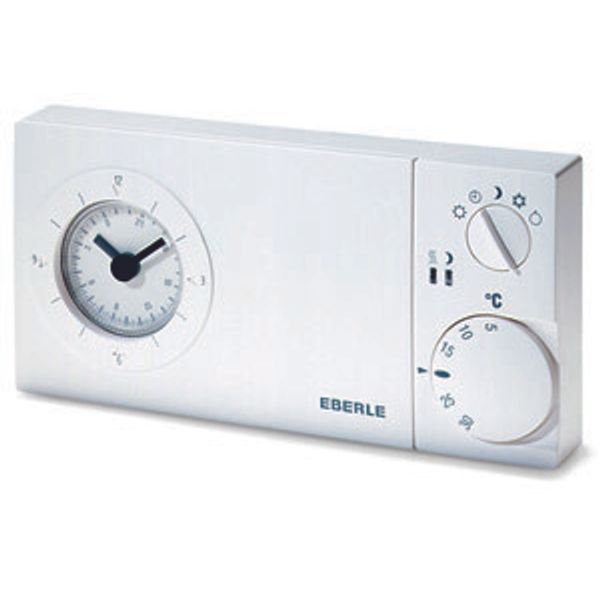 Clock thermostat, daily program, 5-30C, AC 230V, 1 changeover contact, potential free, 16 A image 2