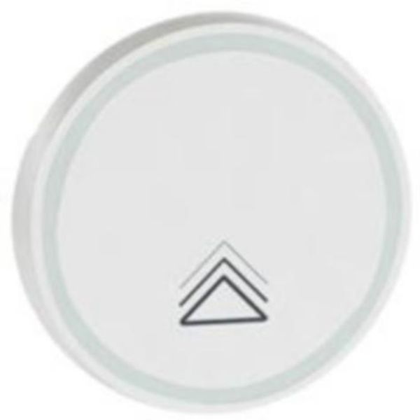 Arteor BUS Round Hubcap Dimmer Symbol - 2 Modules - White image 1