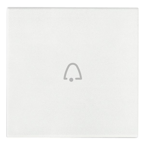 Axial button 2M bell symbol white image 1