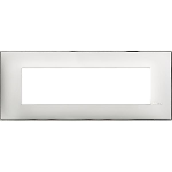 CLASSIA - COVER PLATE 7P WHITE CHROME image 1