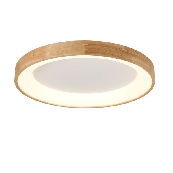 Mad LED Ceiling Light 52W 3680Lm 3000K 80cm Natural Wood image 1