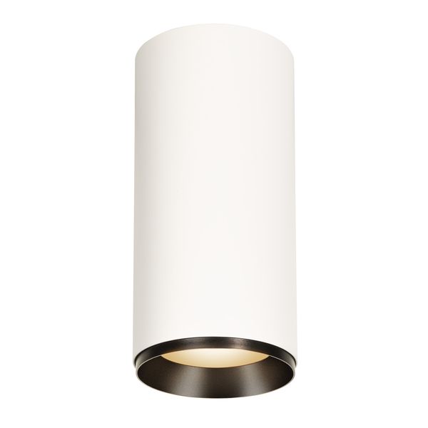 NUMINOS® XL PHASE, white / black ceiling mounted light, 36W 3000K 24° image 1