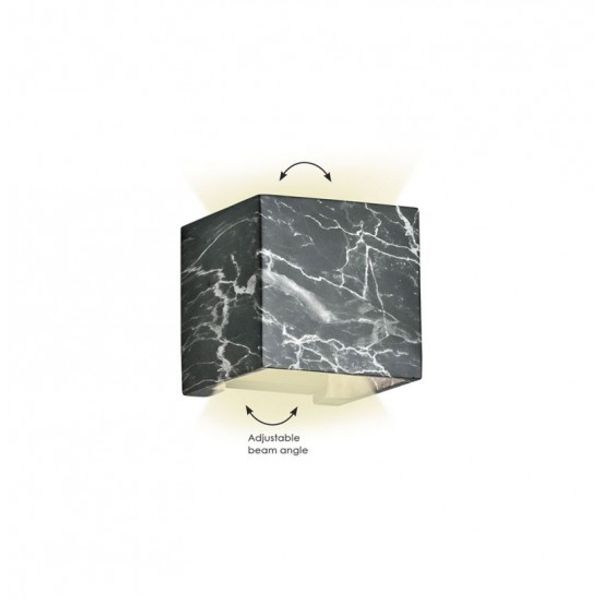 Wall Lamp Black Davos image 1