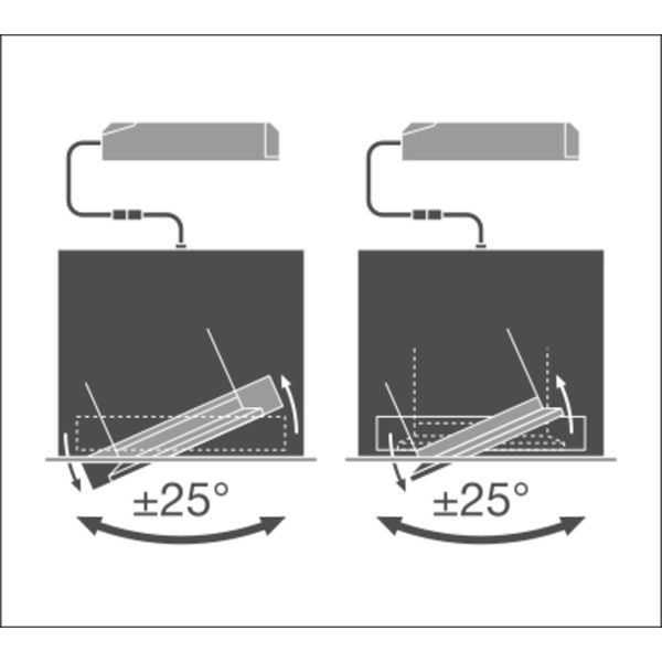 SPOT MULTI 2x30W 3000K FL WT/BK image 15