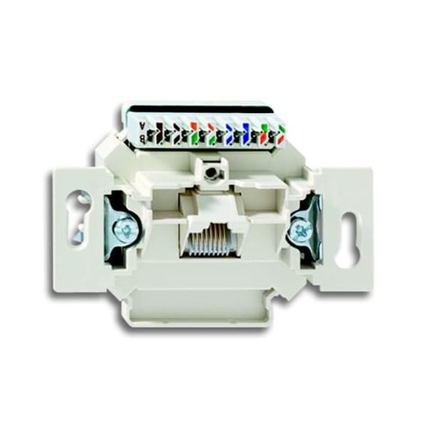 0220-507-101 Flush Mounted Inserts Cat 6 RJ45 8(8) 1gang image 1