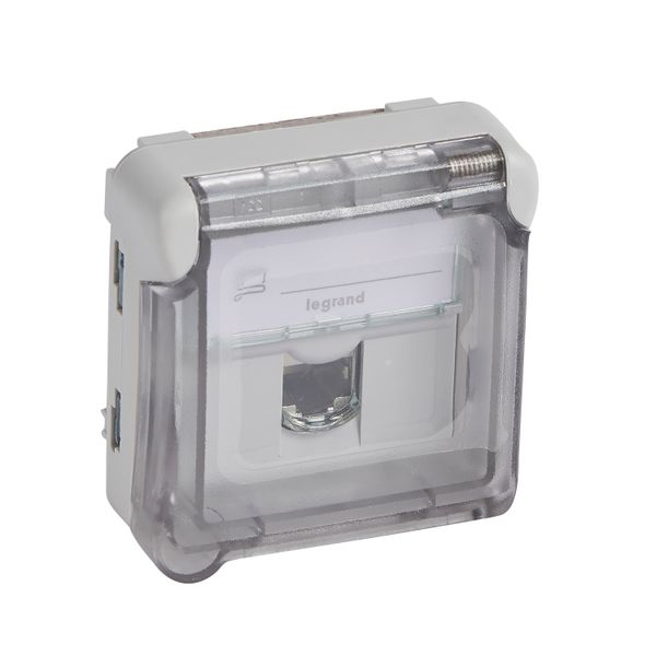 RJ45 category 6A STP grey mechanism image 1