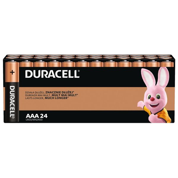 DURACELL Basic MN2400 LR03 AAA BL24 image 1