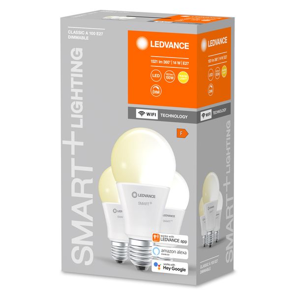 SMART+ WiFi Classic Dimmable 100 14 W/2700 K E27 image 6