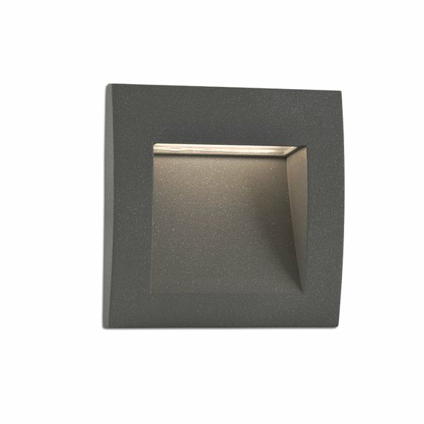 SEDNA-3 DARK GREY RECESSED LAMP LED 3W image 2