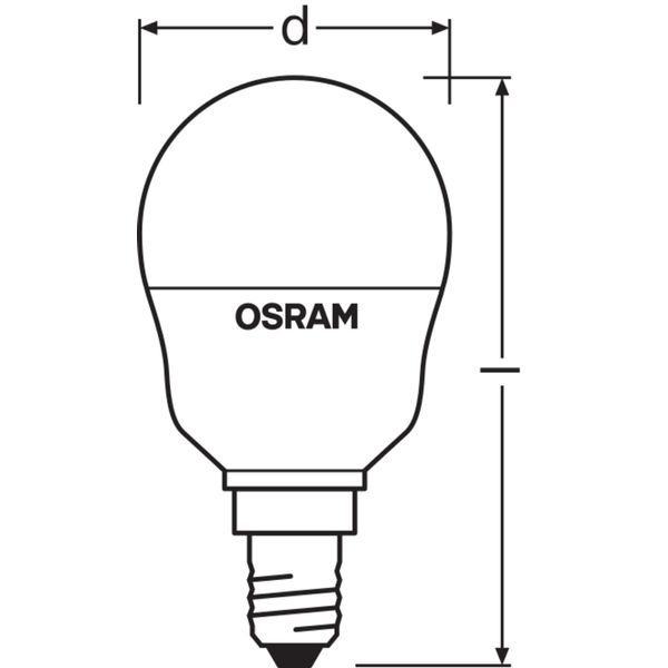 LED Retrofit RGBW lamps with remote control 4.2W 827 Frosted E14 image 18