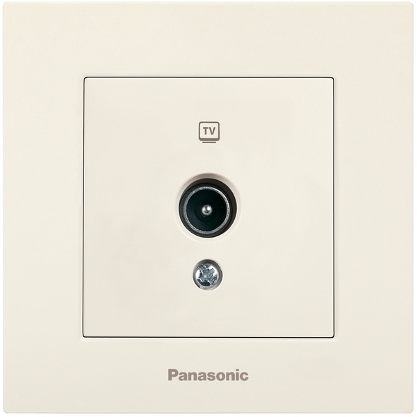 Karre Plus Beige TV Socket Terminated image 1