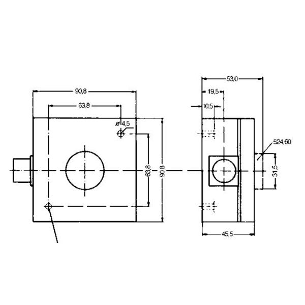 Humidity room controller, -15...15C with external scale, lamp heating, AC 230V, 1 changer, 10A image 3