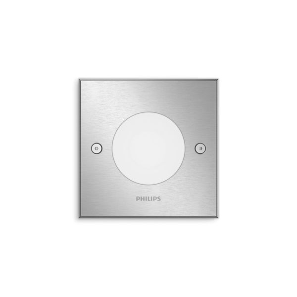 Crust recessed inox 1x3W 230V image 1