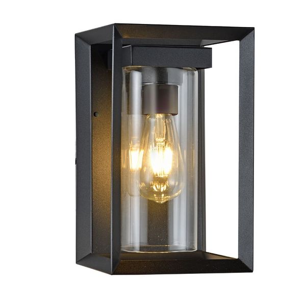 Rute Outdoor Wall Lamp IP23 1xE27 Matt Black image 1