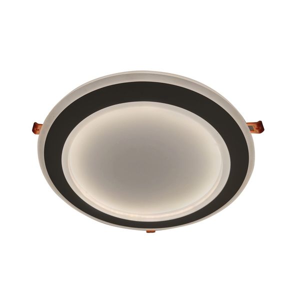 Halo LED Downlight 36W 3300Lm CCT Black image 1