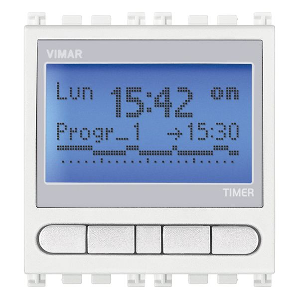 1-channel timer-switch white image 1