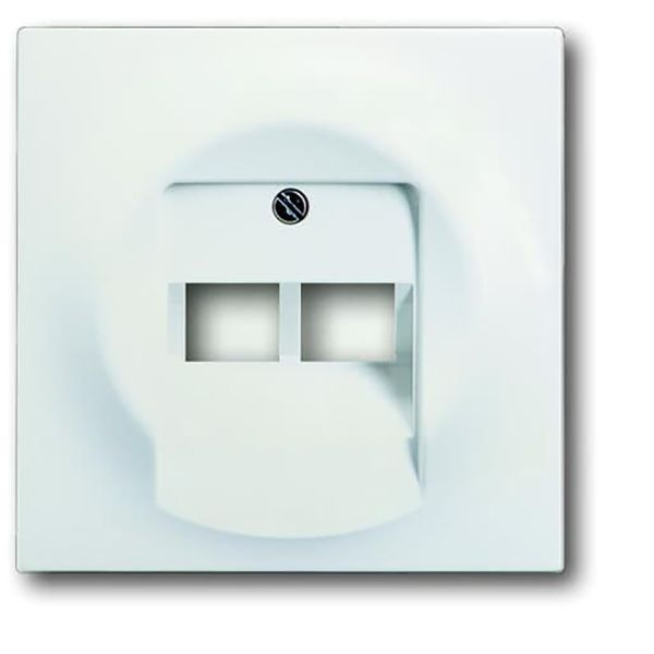 1803-02-774 CoverPlates (partly incl. Insert) carat® studio white matt image 1