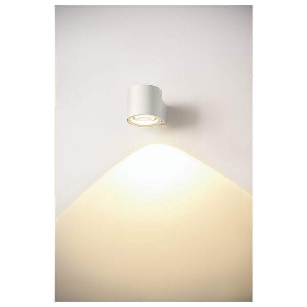 OCULUS WL PHASE, Wall-mounted light white 8.5W 570lm 2000-3000K CRI90 100° Dimmable image 5