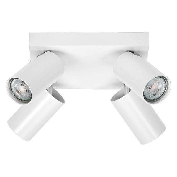 LED SPOT OCTAGON WHITE Plate 4x3.4W 927 DIM image 11