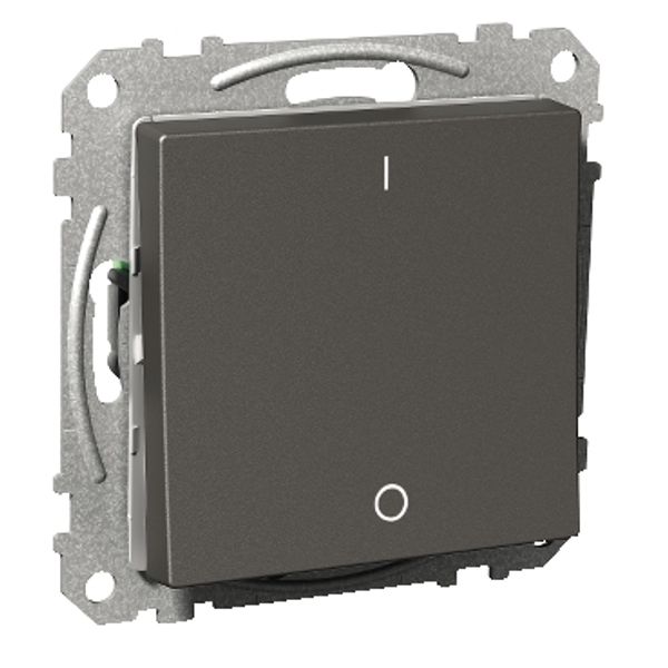 Exxact rocker switch 2-pole screw anthracite image 2