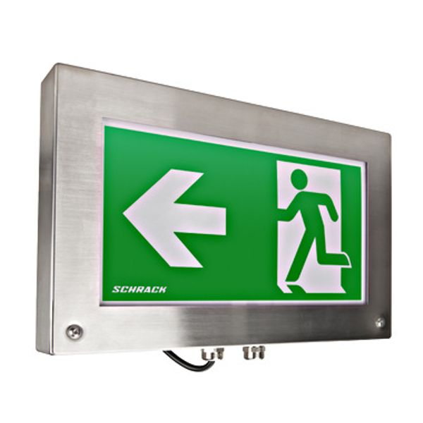 Emergency luminaire V2 LED 230V EL, wall mounting image 1