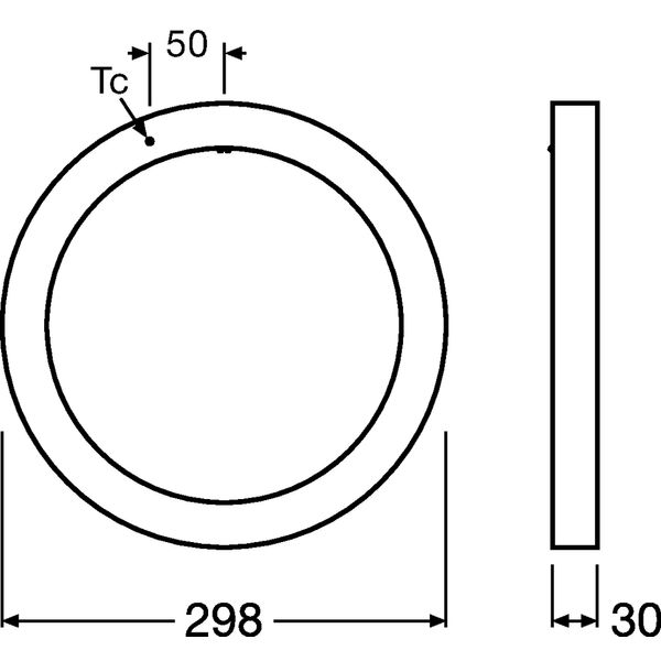 SubstiTUBE® T9 EM 32 123° 6 W/6500K G10q image 2