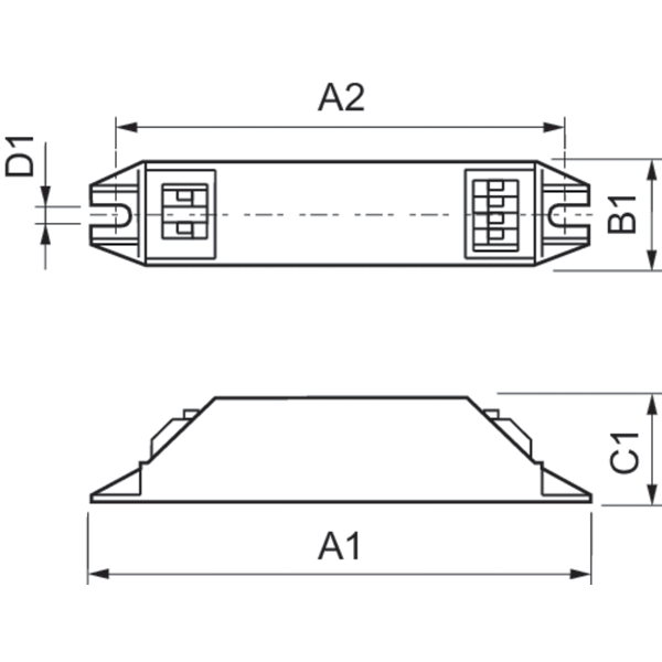 HF-M BLUE 121 LH TL5 230-240V image 3