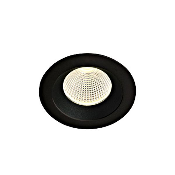 Mercury 3 Dark Light LED recessed spot 3W 240lm 36ø 90 black image 1