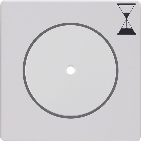 Centre plate f. time relay insert, push-button clearlens, Q.1/Q.3, p.w image 2