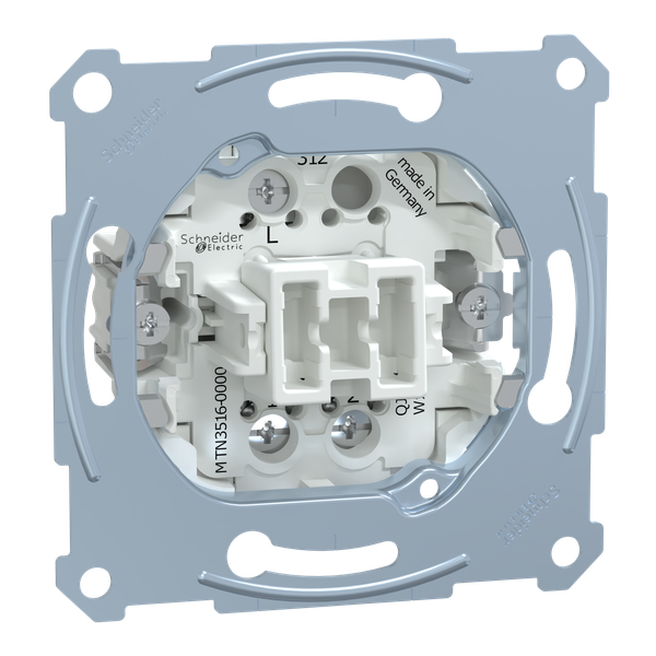 Two-way switch insert 1 pole, flush-mounted, 16 AX, AC 250 V, screw terminals image 4