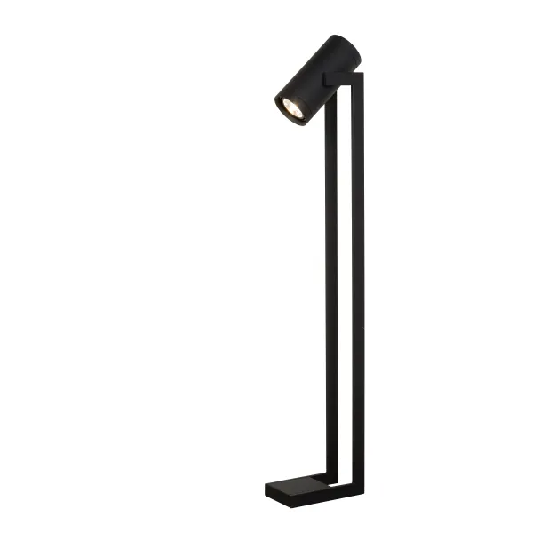 Lucide DOME - Floor lamp - LED Dim. - GU10 - 2x12W 3000K - Black image 1