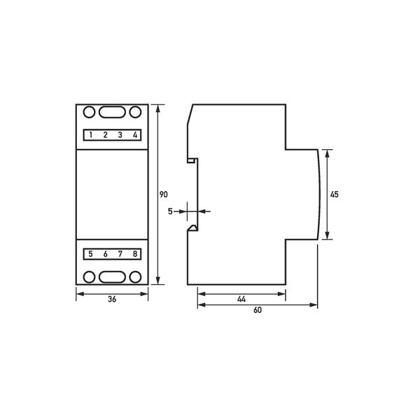 SCHUKO socket, with hinged lid, with ins LC1520BFNAKL260 image 3