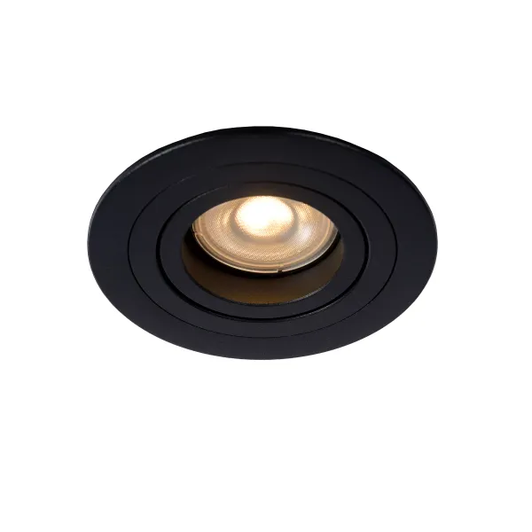 TUBE Spot Round D9cm GU10 excl Black image 1