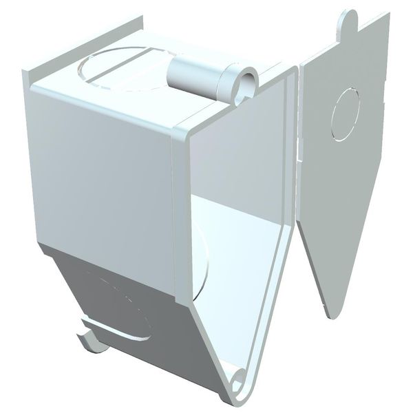 UWA 2003082 Wall light connection socket concealed, 60x30x32, Cream, 9001, Polystyrene, PS image 1